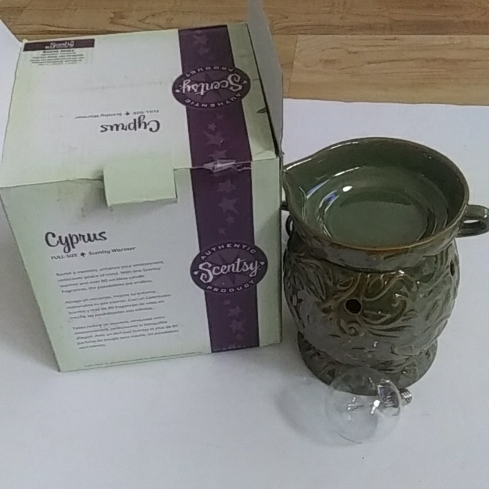 Cypress Collection Scentsy Warmer Brand new